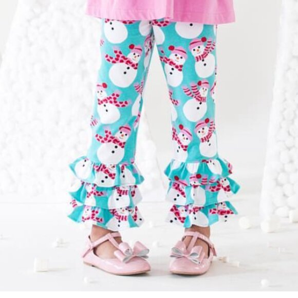 Kellys Kids Snowman Pants - Picture 1 of 5